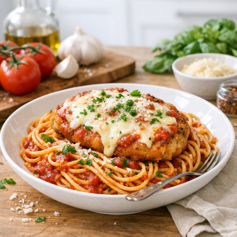 Chicken Parmesan Pasta