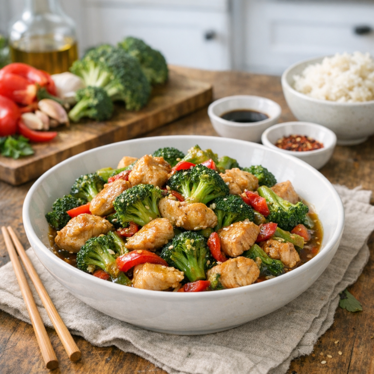 Chicken Broccoli Stir Fry