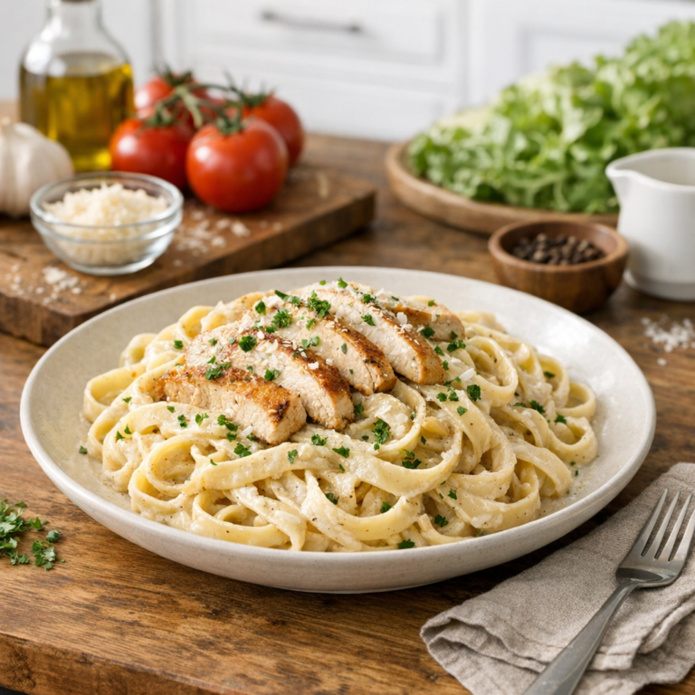 Chicken Alfredo Pasta