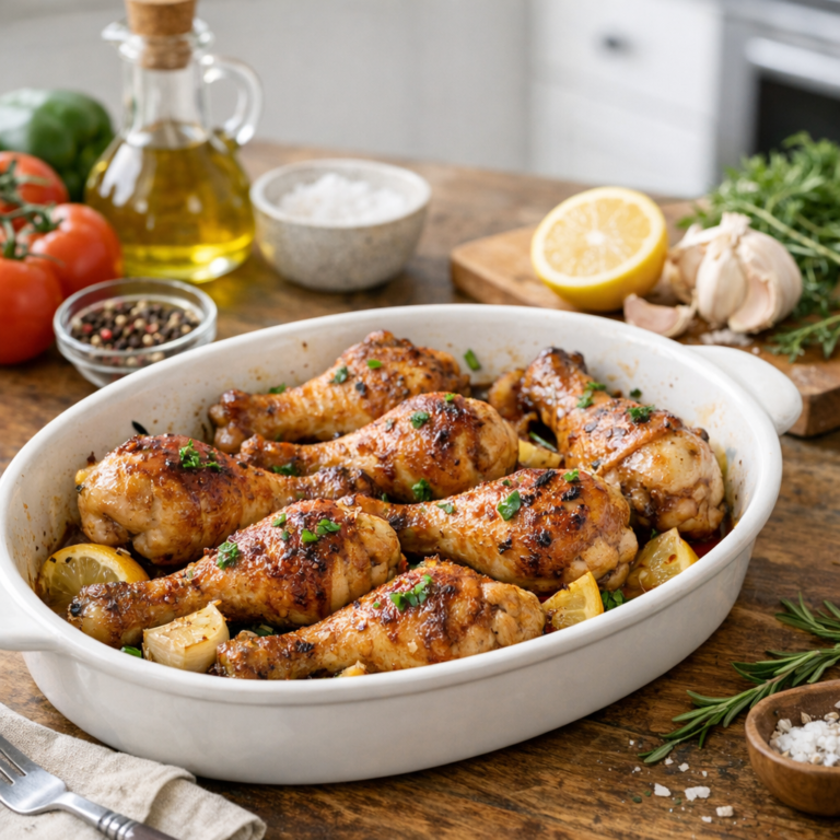 Baked Chicken Drumsticks