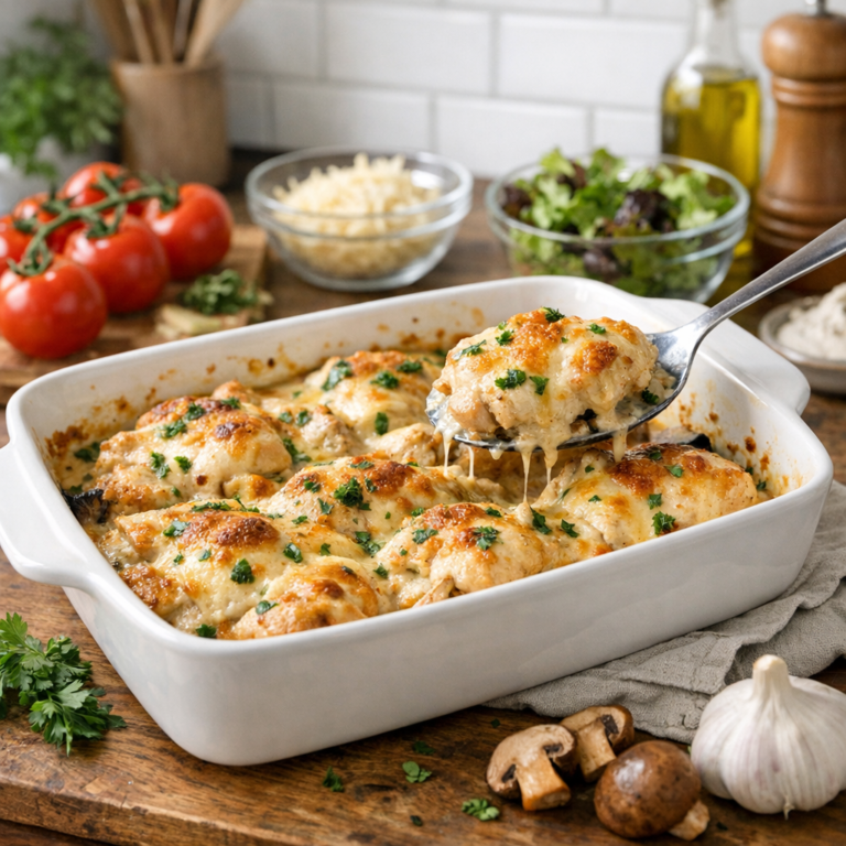 Cheesy Chicken Bake