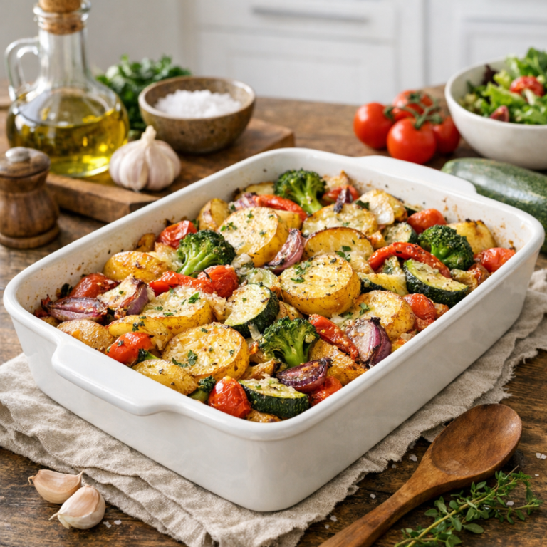 Potato And Vegetable Bake
