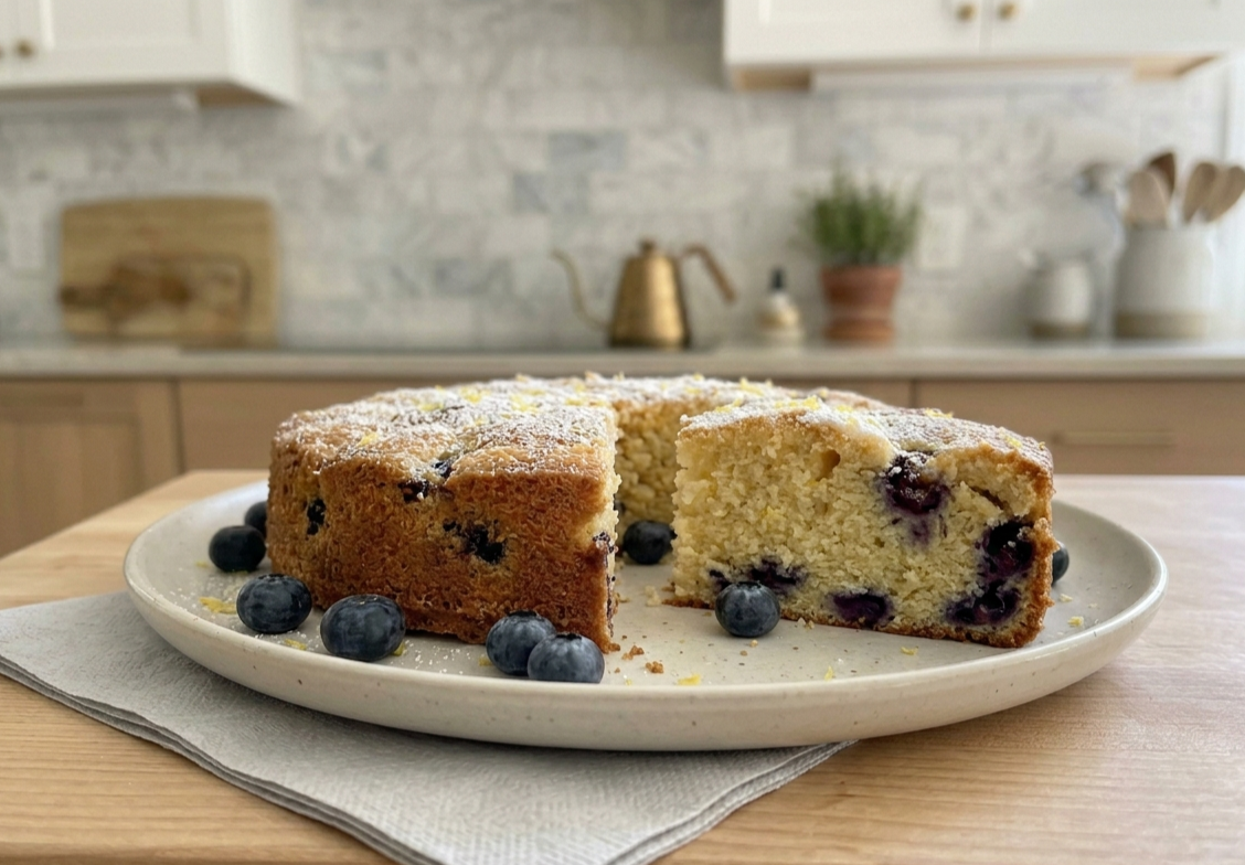 Easy Lemon Ricotta Cake
