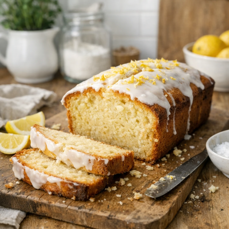 Lemon loaf cake