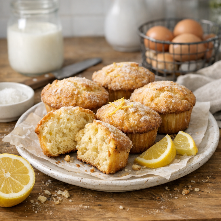 Lemon muffins