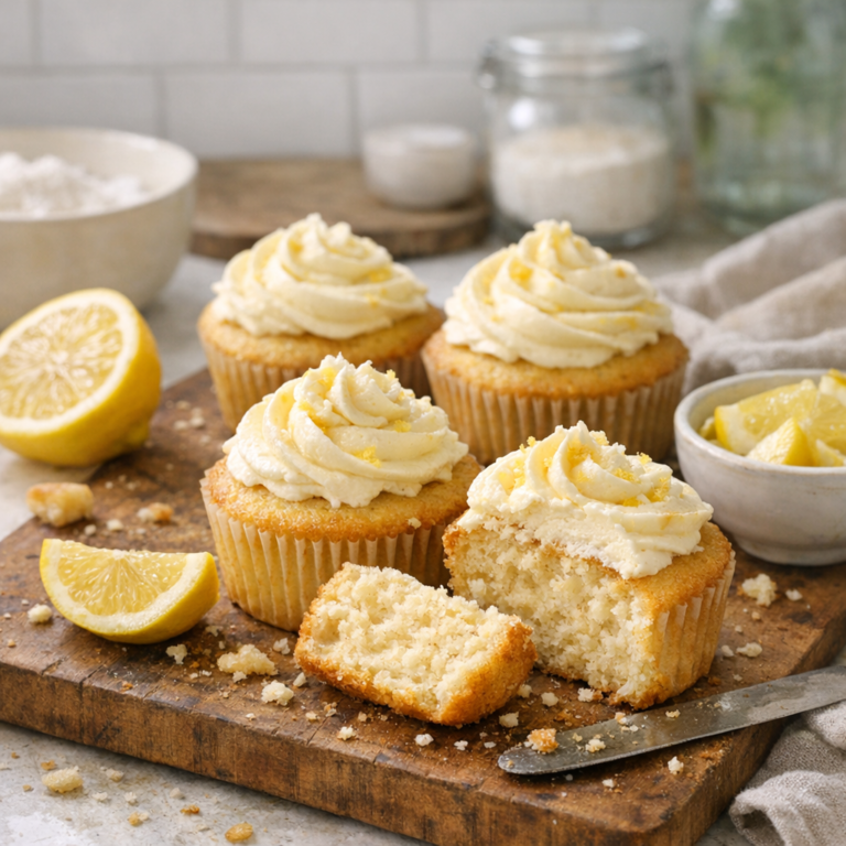 Lemon cupcakes