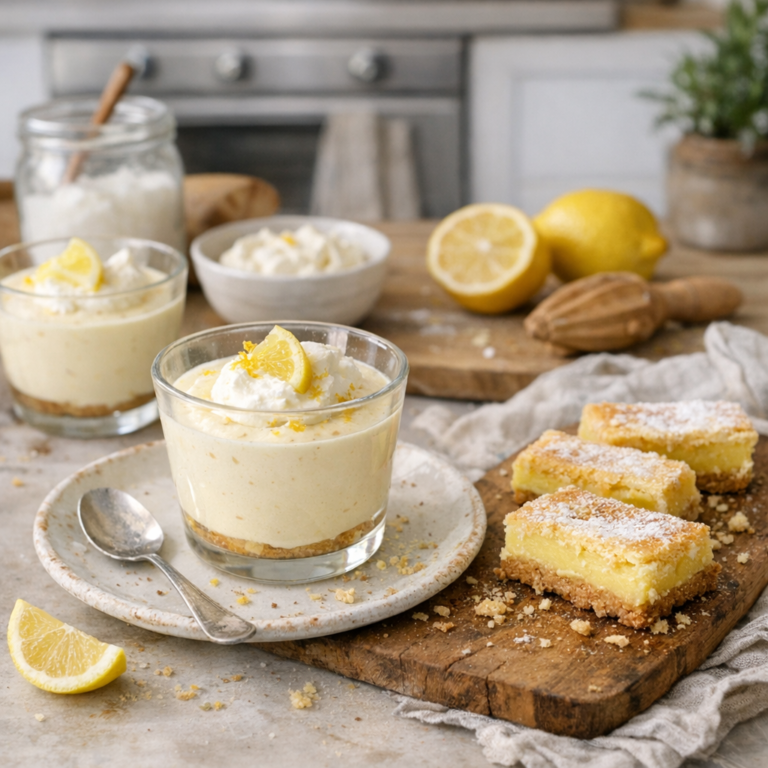Lemon mousse