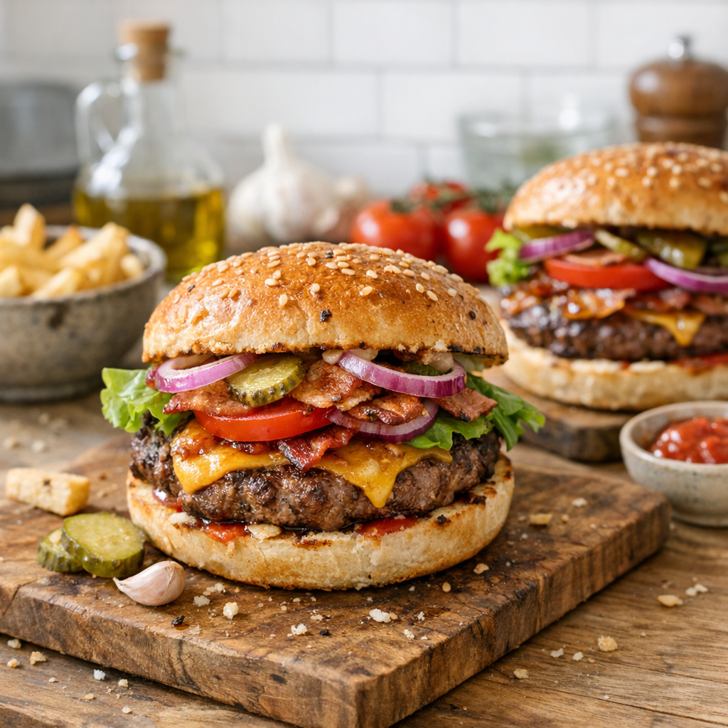 Beef burgers