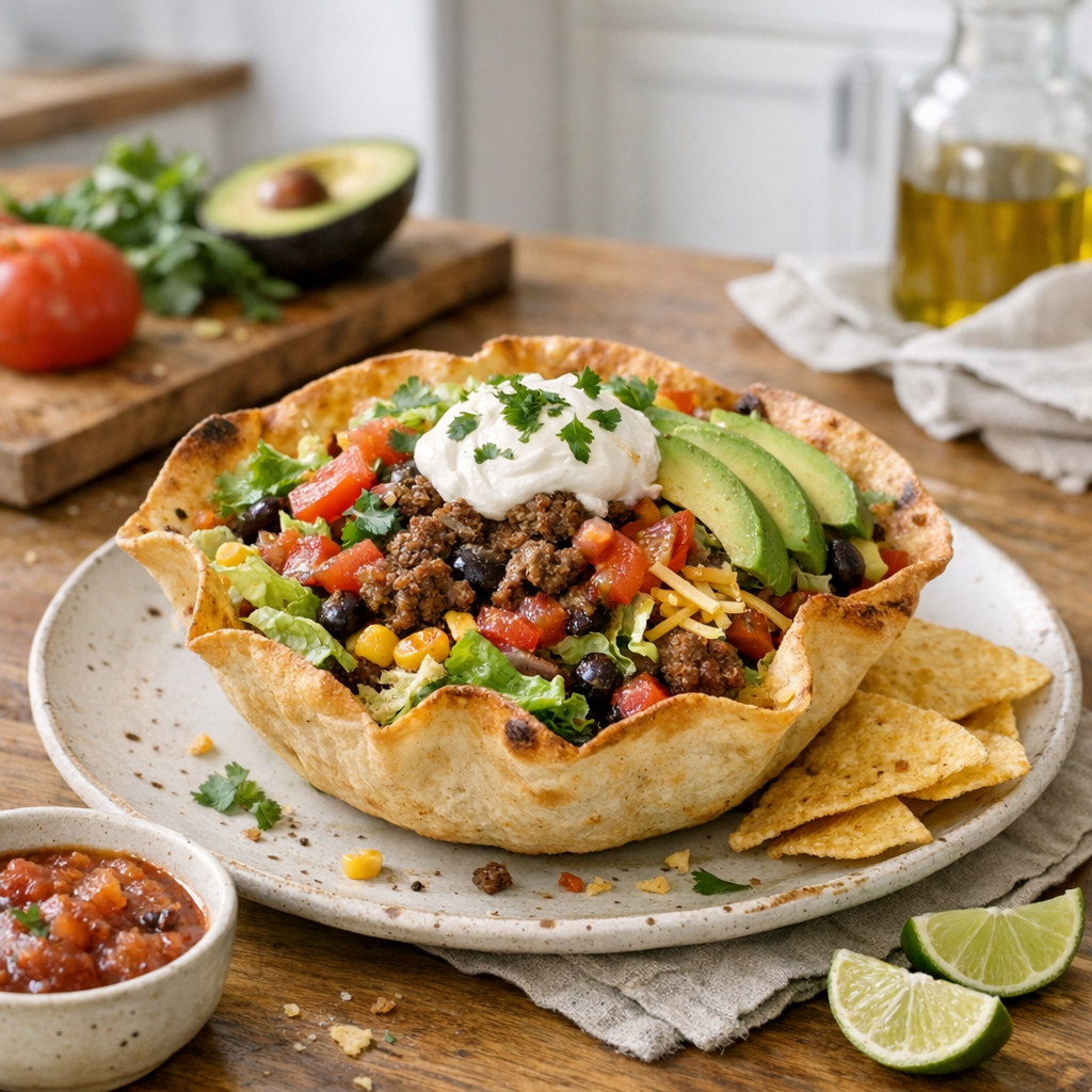 Beef taco saladLow Carb Beef Taco Salad BowlBeef taco salad