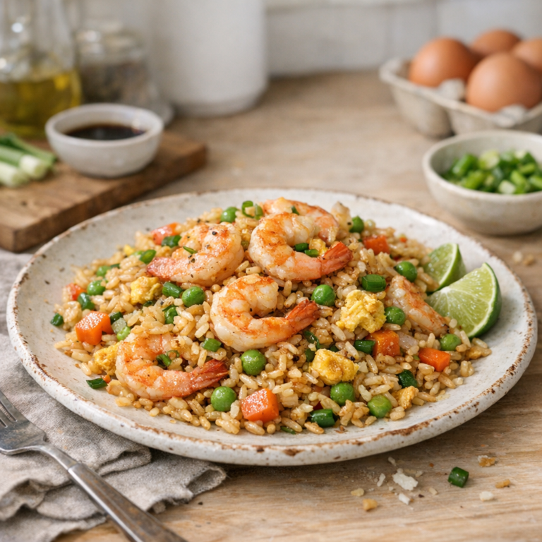 Shrimp fried rice