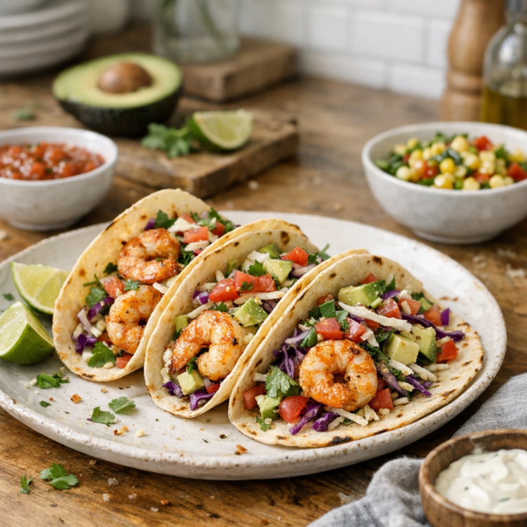 Shrimp tacos