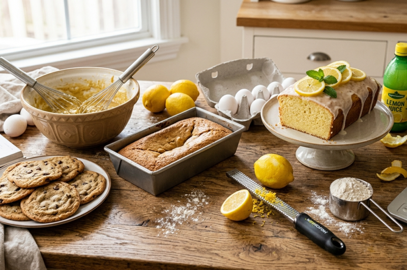 dense lemon cake fix, how to keep cakes from sinking, baking mistakes with lemon juice.